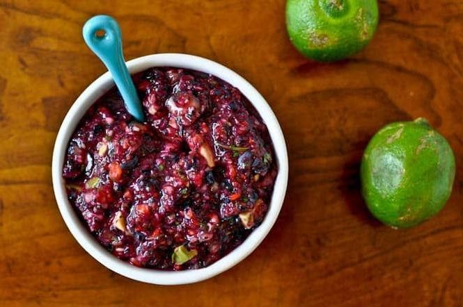 Blueberry Lime Salsa