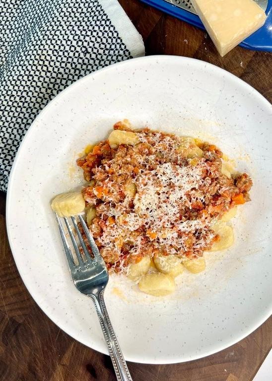 Bolognese Gnocchi with Ricotta