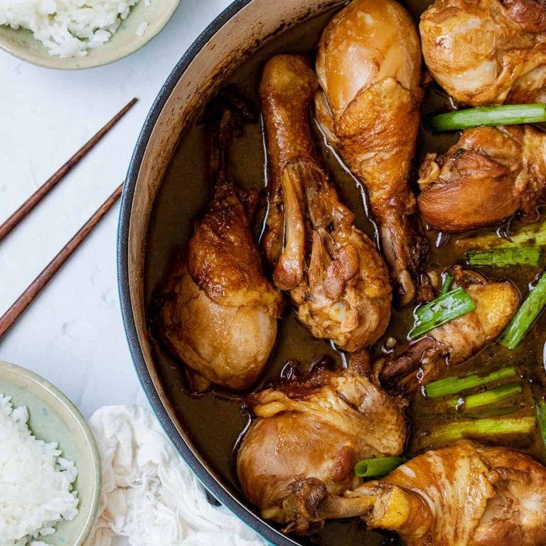 Braised Cantonese Soy Sauce Chicken