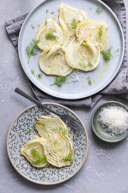 Braised Fennel with Parmesan and Herbs