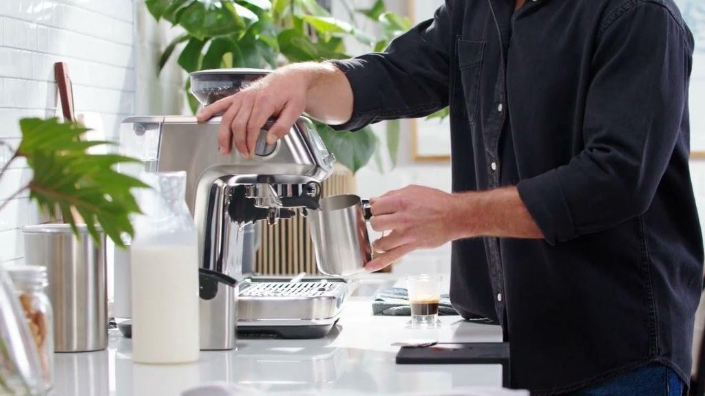 Breville Espresso Machine Caramel Macchiato