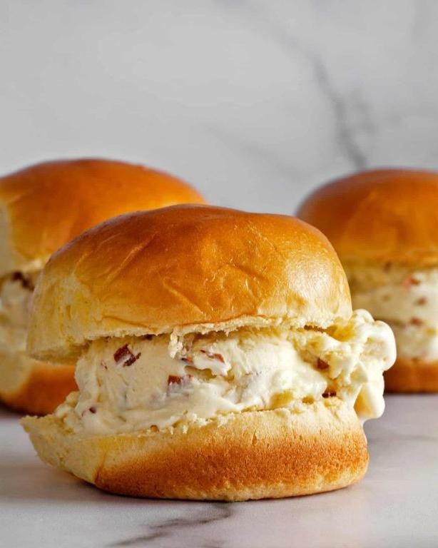 Brioche Ice Cream Sandwiches