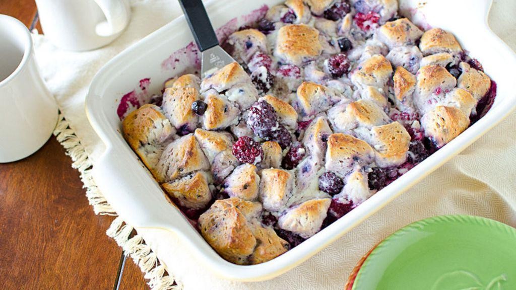 Bubble Up Blueberry Muffin Bake