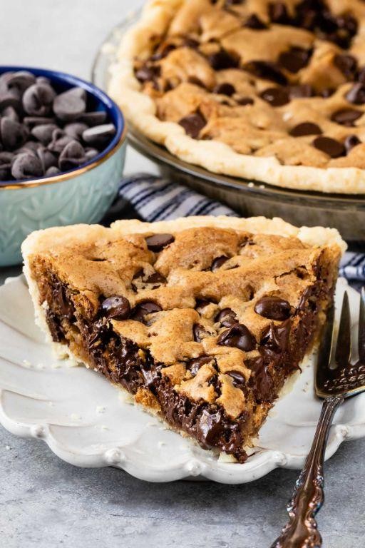 Bubble Up Chocolate Chip Cookie Pie