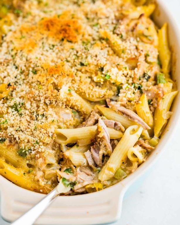 Bubble Up Pulled Pork Casserole