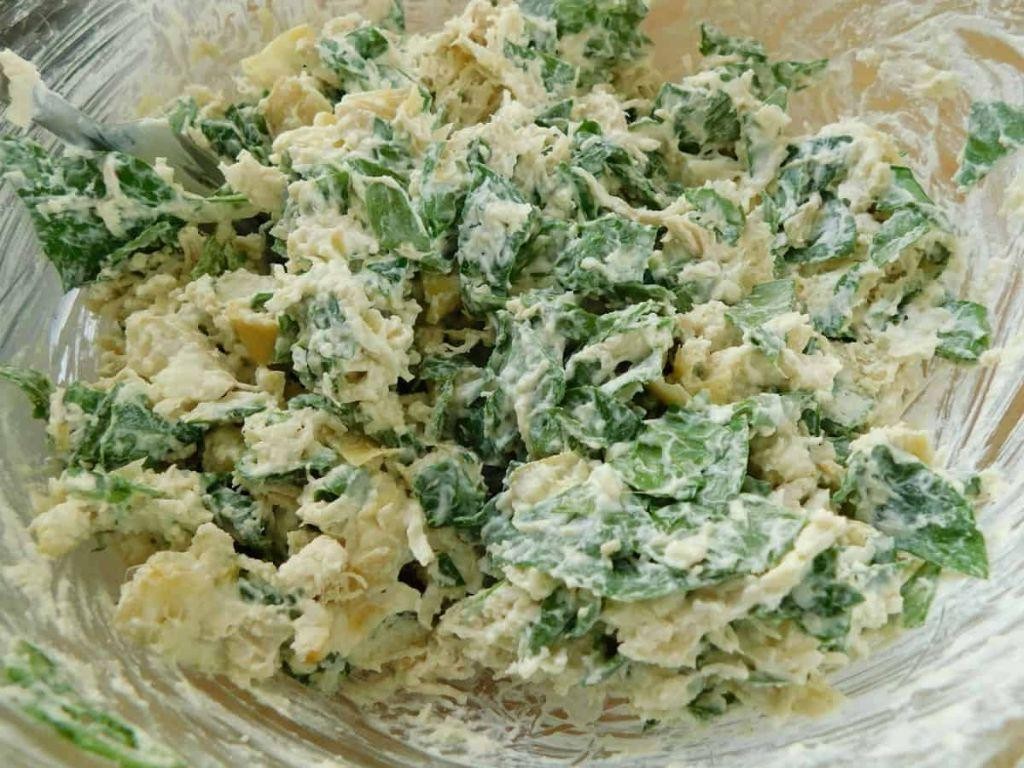 Bubble Up Spinach and Artichoke Dip