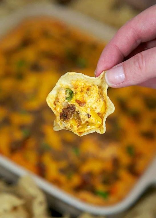 Buffalo Sausage Ranch Dip