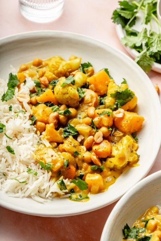 Butternut Squash and Coconut Milk Curry
