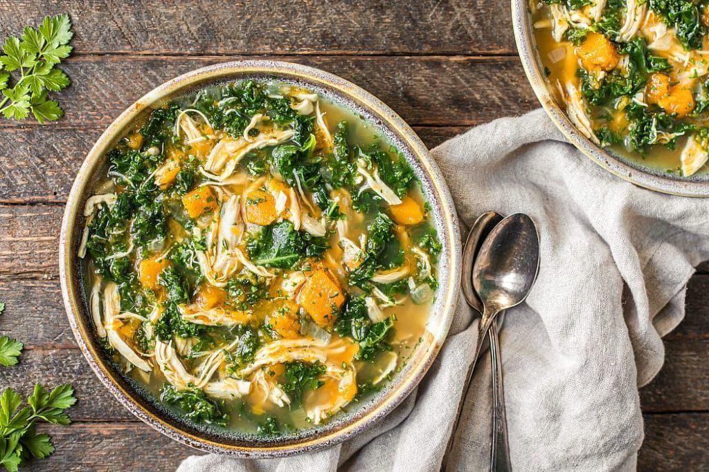 Butternut Squash and Kale Stew