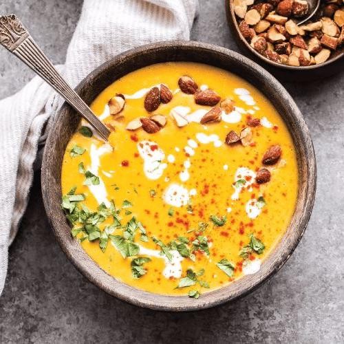 Butternut Squash and Red Lentil Soup