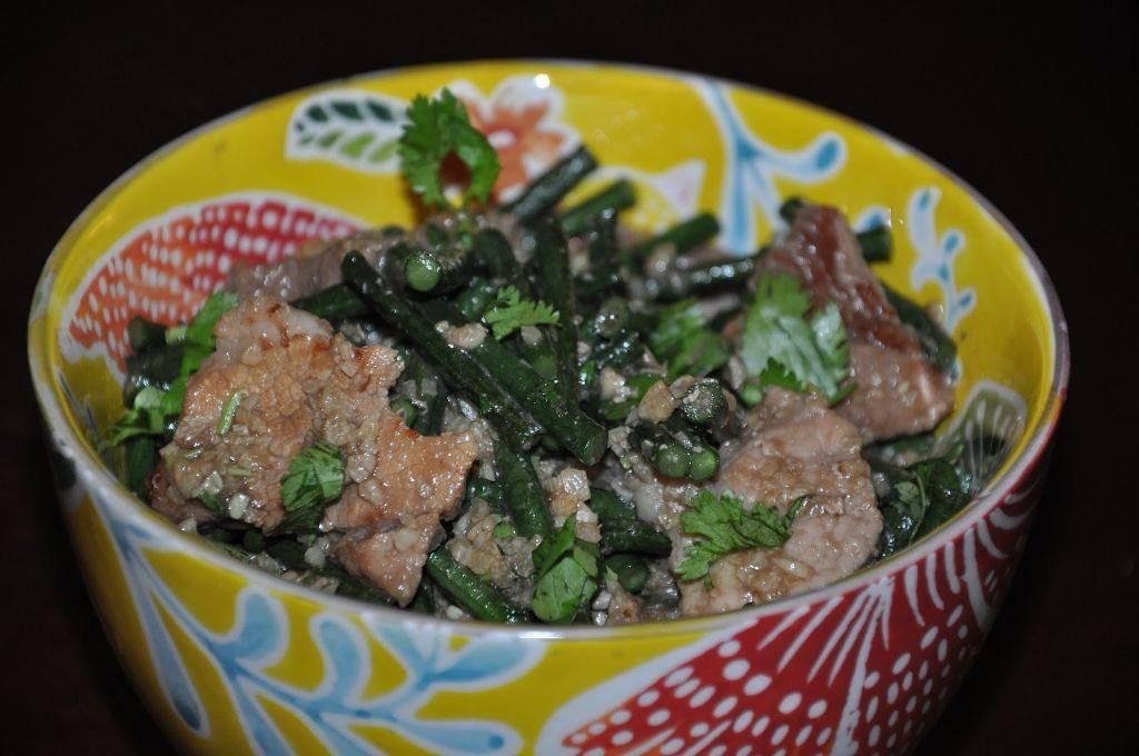 Cambodian Pork and Green Bean Amok