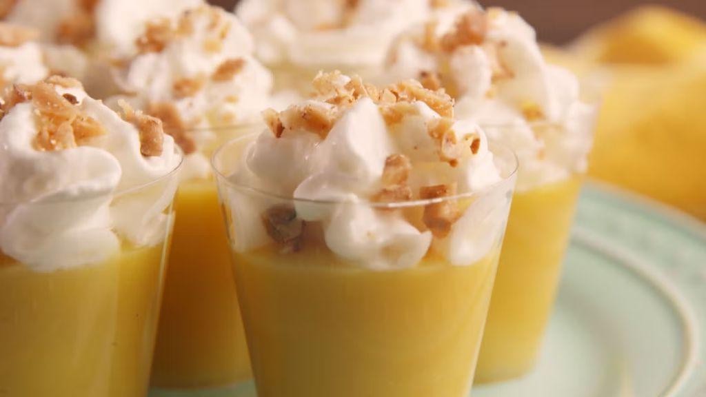 Caramel Apple Pudding Shots