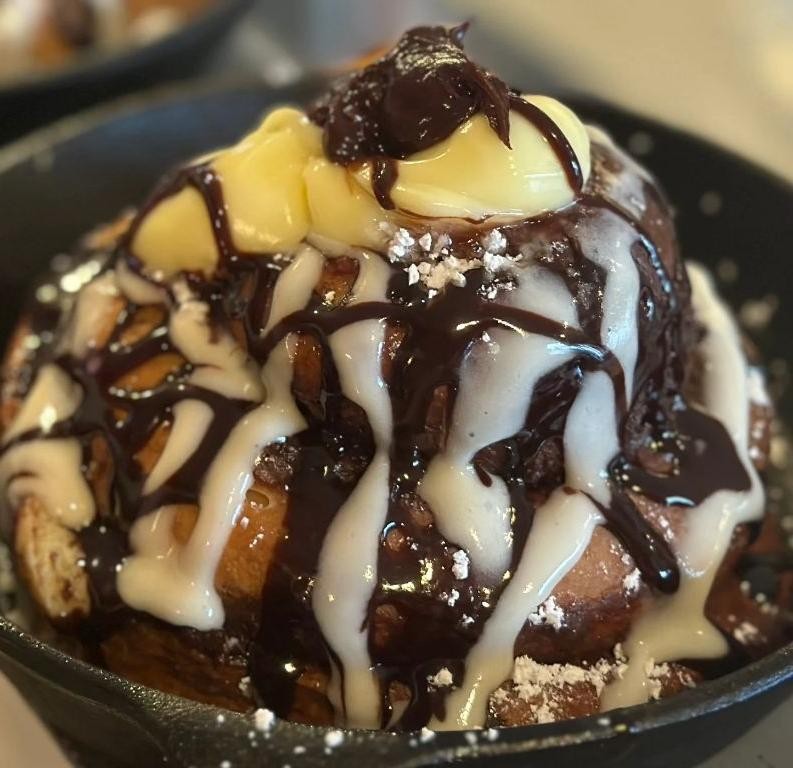 Caramel Swirl Bavarian Cream
