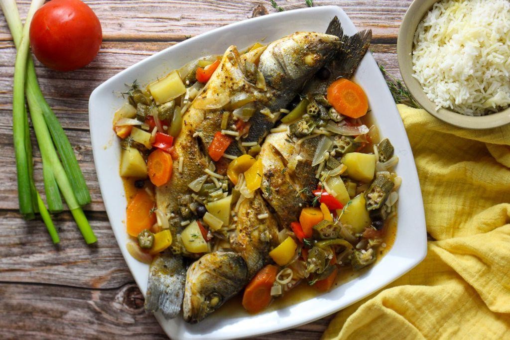 Caribbean Fish and Okra Stew