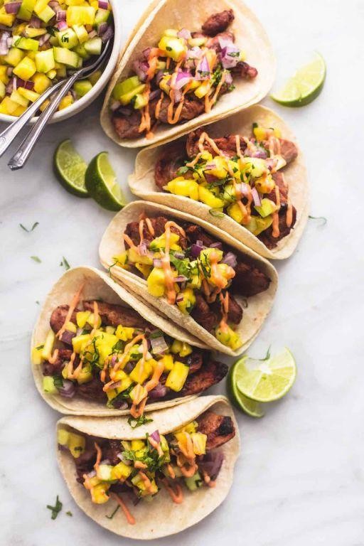 Carnitas Tacos with Pineapple Salsa