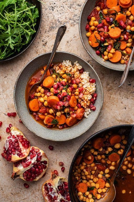 Carrot and Chickpea Stew
