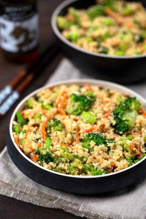 Cauliflower Rice Stir Fry Svelte