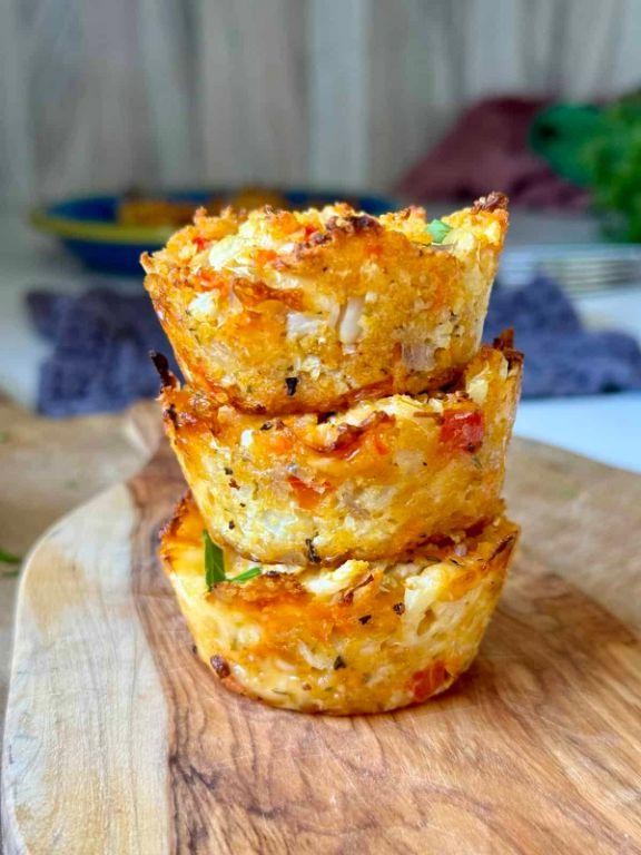 Cauliflower and Cheese Muffins