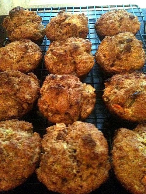 Celery and Carrot Muffins