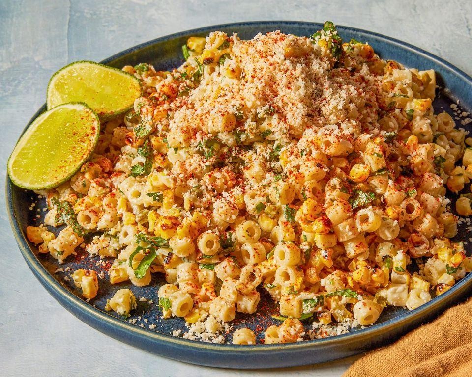 Charred Corn and Chili Pasta