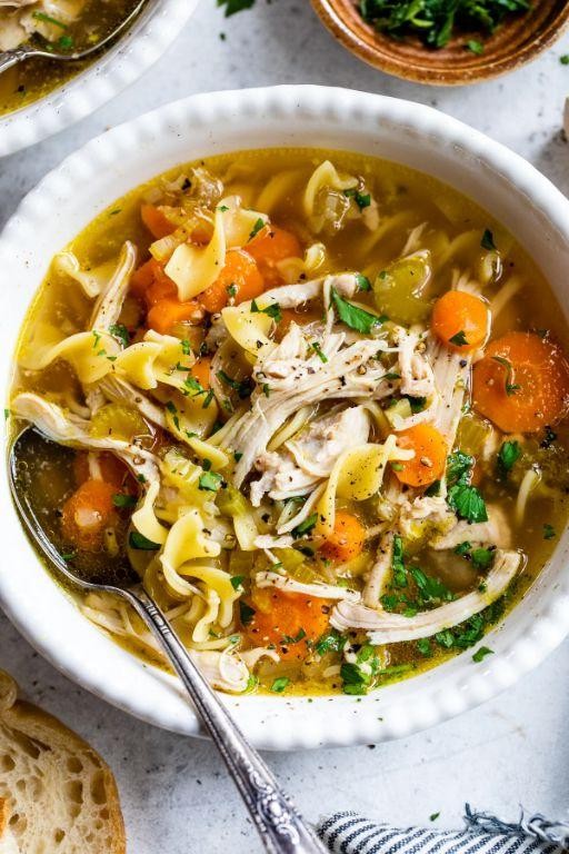 Cheap Instant Pot Chicken Noodle Soup