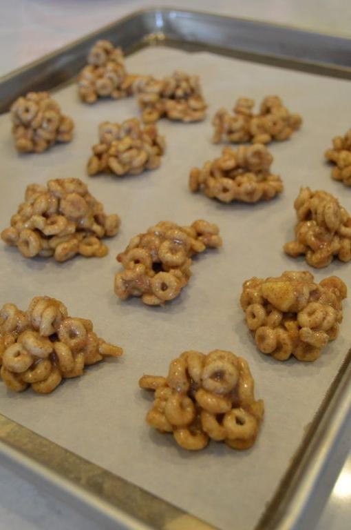 Cheerios Almond Butter Bites