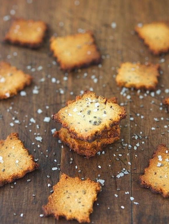 Cheesy Chia Seed Breadsticks