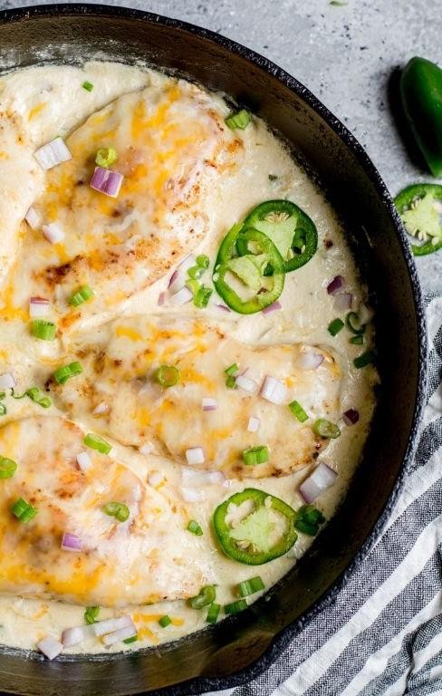 Cheesy Jalapeño Keto Chicken Tenderloins