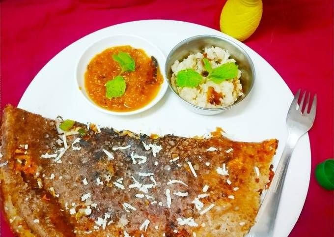 Cheesy Mysore Masala Dosa with Paneer Filling
