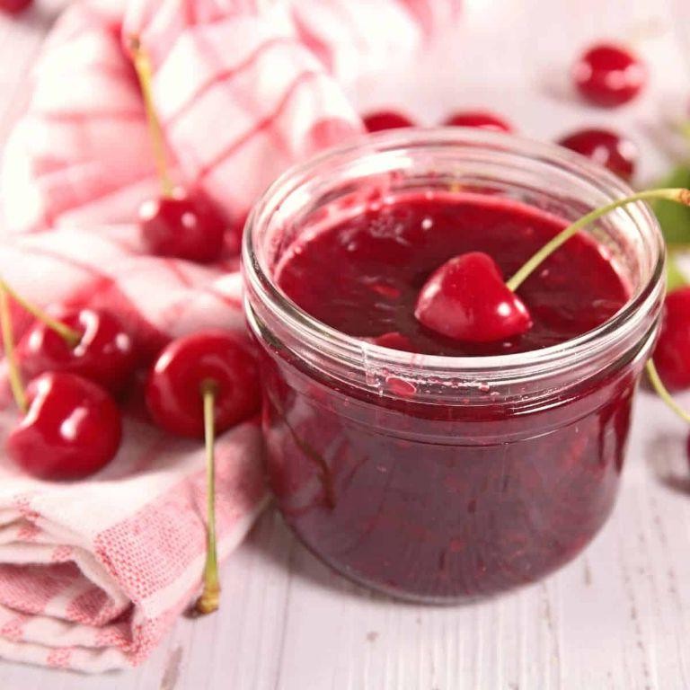 Cherry Freezer Jam with Almond Extract