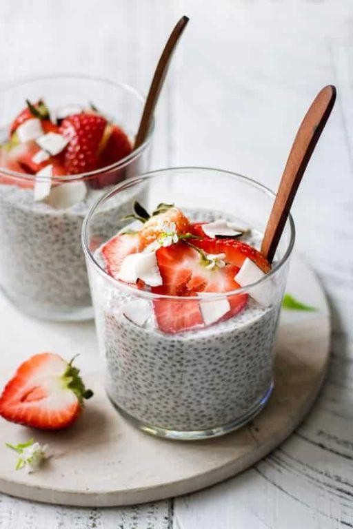 Chia Seed Pudding with Coconut Milk