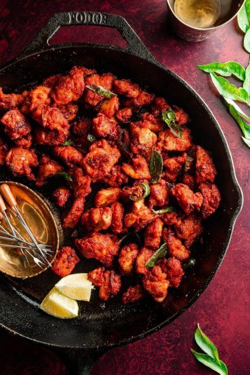 Chicken 65 with Indo-Chinese Flavors