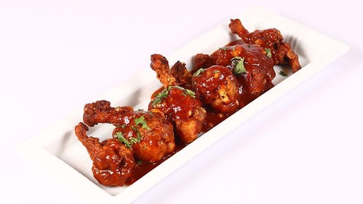 Chicken Lollipop with Garlic Sauce