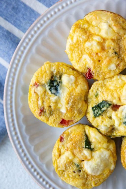 Chicken and Veggie Breakfast Muffins