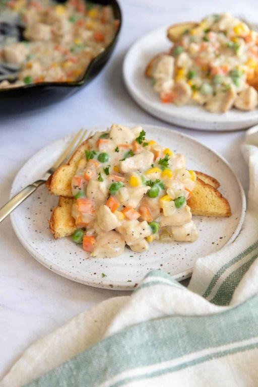 Chicken pot pie filling