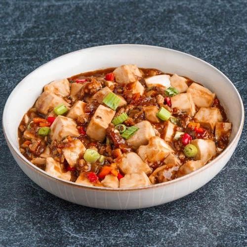 Chinese Mapo Tofu with Ground Pork