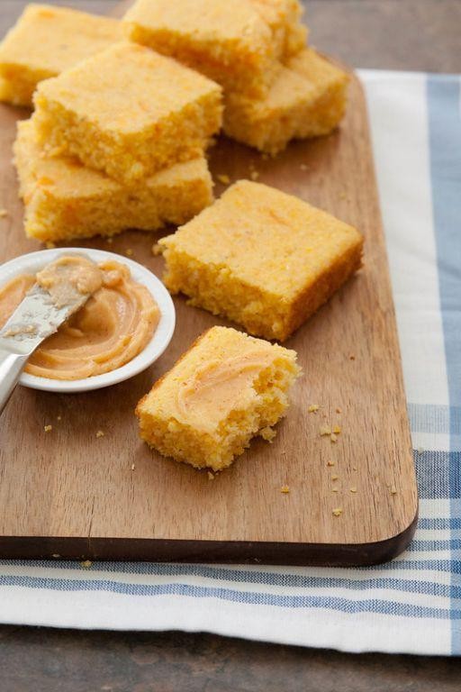 Chipotle Honey Butter Corn Cakes