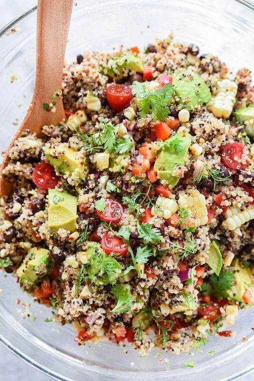 Chipotle Lime Quinoa with Avocado