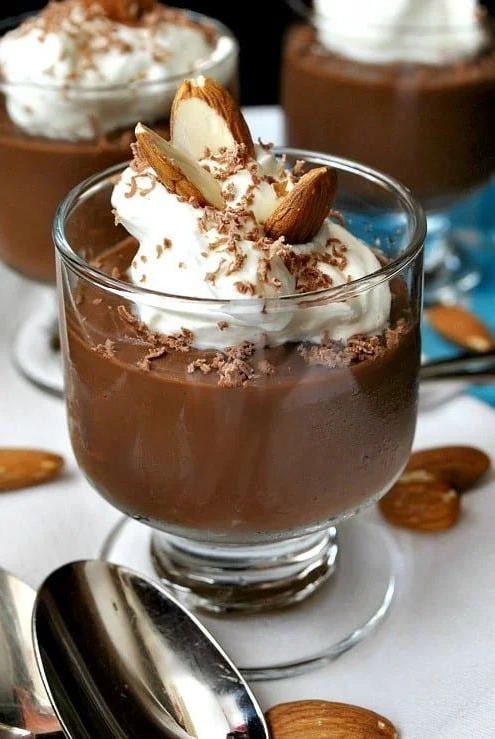 Chocolate Almond Pudding