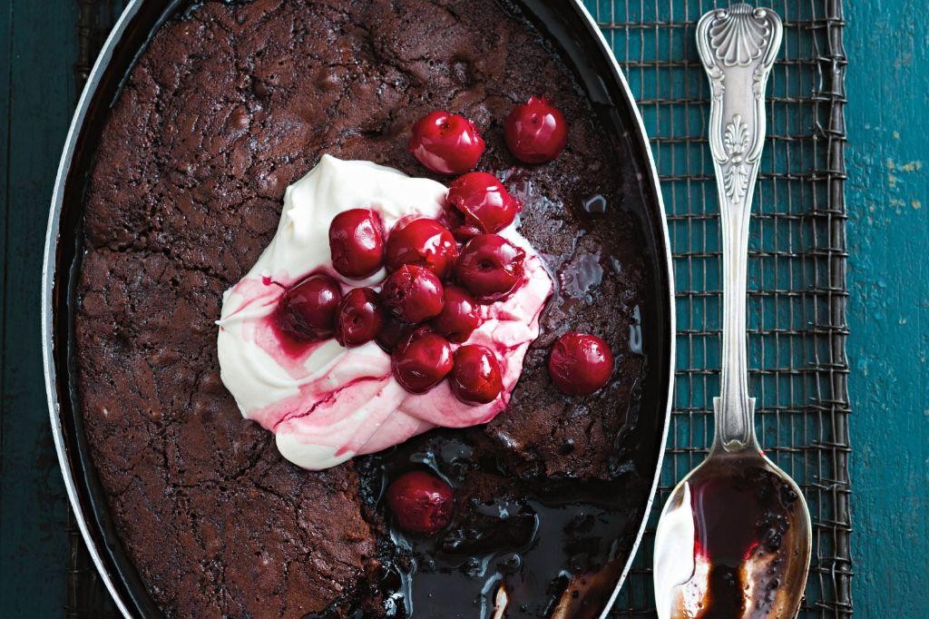 Chocolate Cherry Pudding