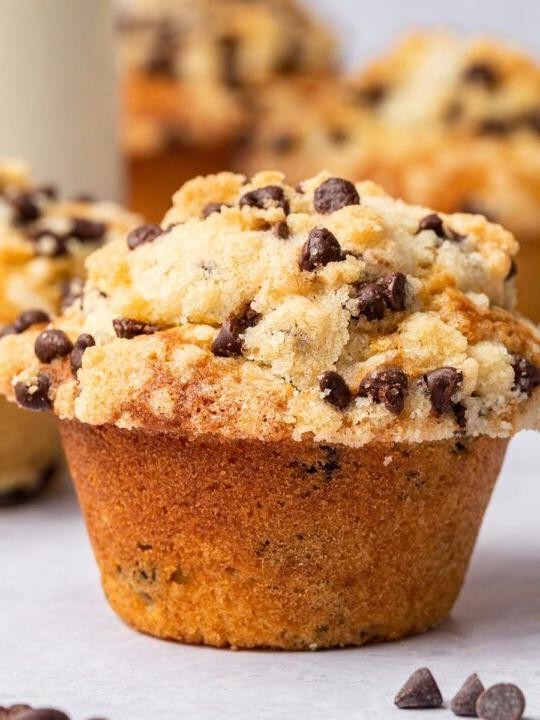 Chocolate Chip Streusel Muffins