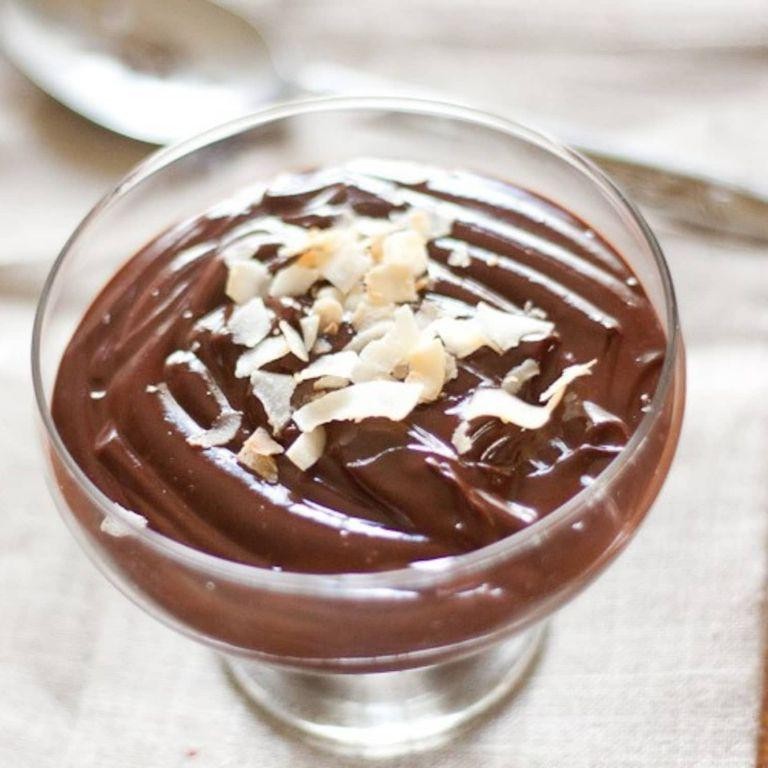 Chocolate Coconut Pudding