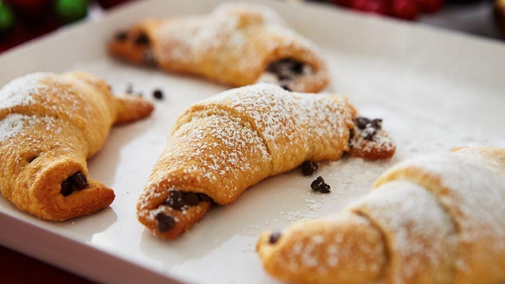 Chocolate Hazelnut Crescent Rolls