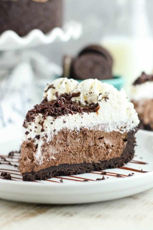 Chocolate Marshmallow Cream Pie