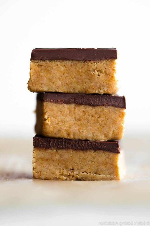 Chocolate Peanut Butter No-Bake Bars