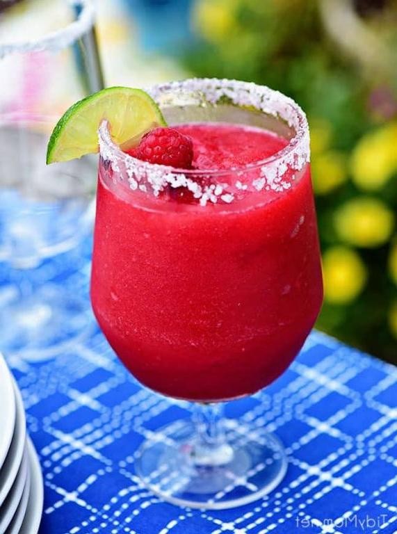 Chocolate Raspberry Frozen Margarita