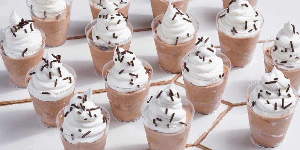 Chocolate RumChata Pudding Shots