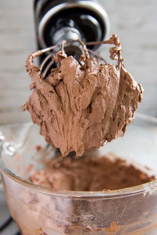 Chocolate Whipped Buttercream Frosting