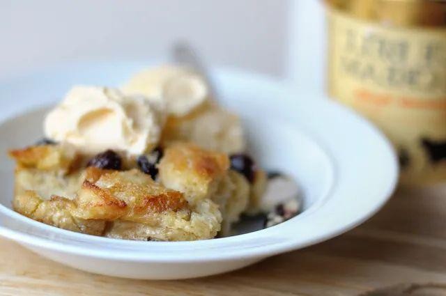 Ciabatta Bread Pudding with Vanilla and Cinnamon