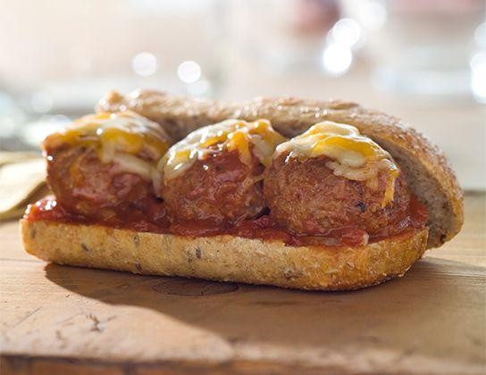 Cincinnati Chili Meatball Subs